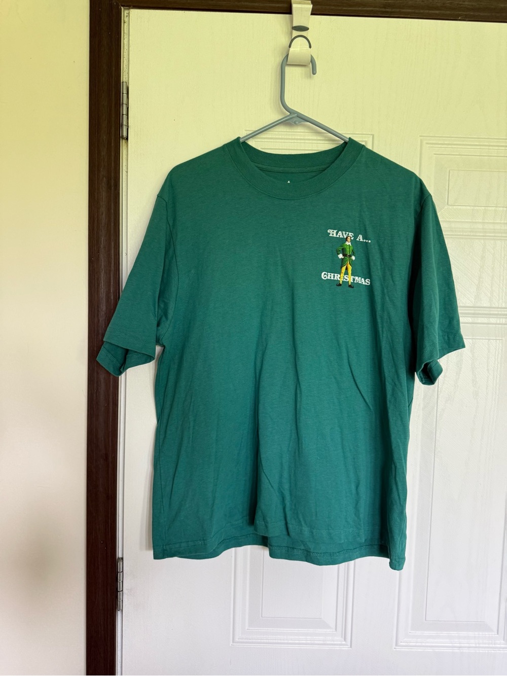 2 for $15 sale: Elf have a ….  Christmas T-shirt with Buddy the elf .